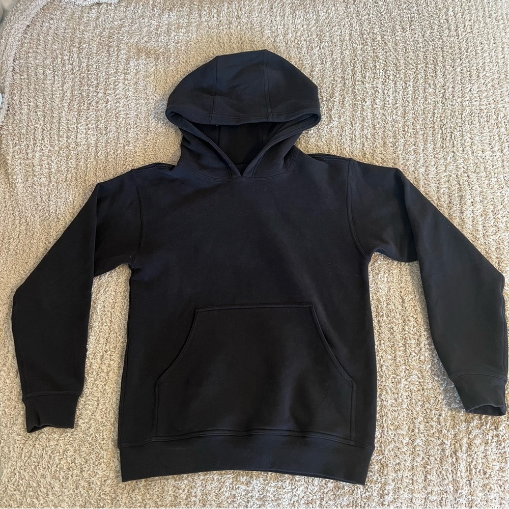 Lululemon Plain Black Sweatshirt XS in Black